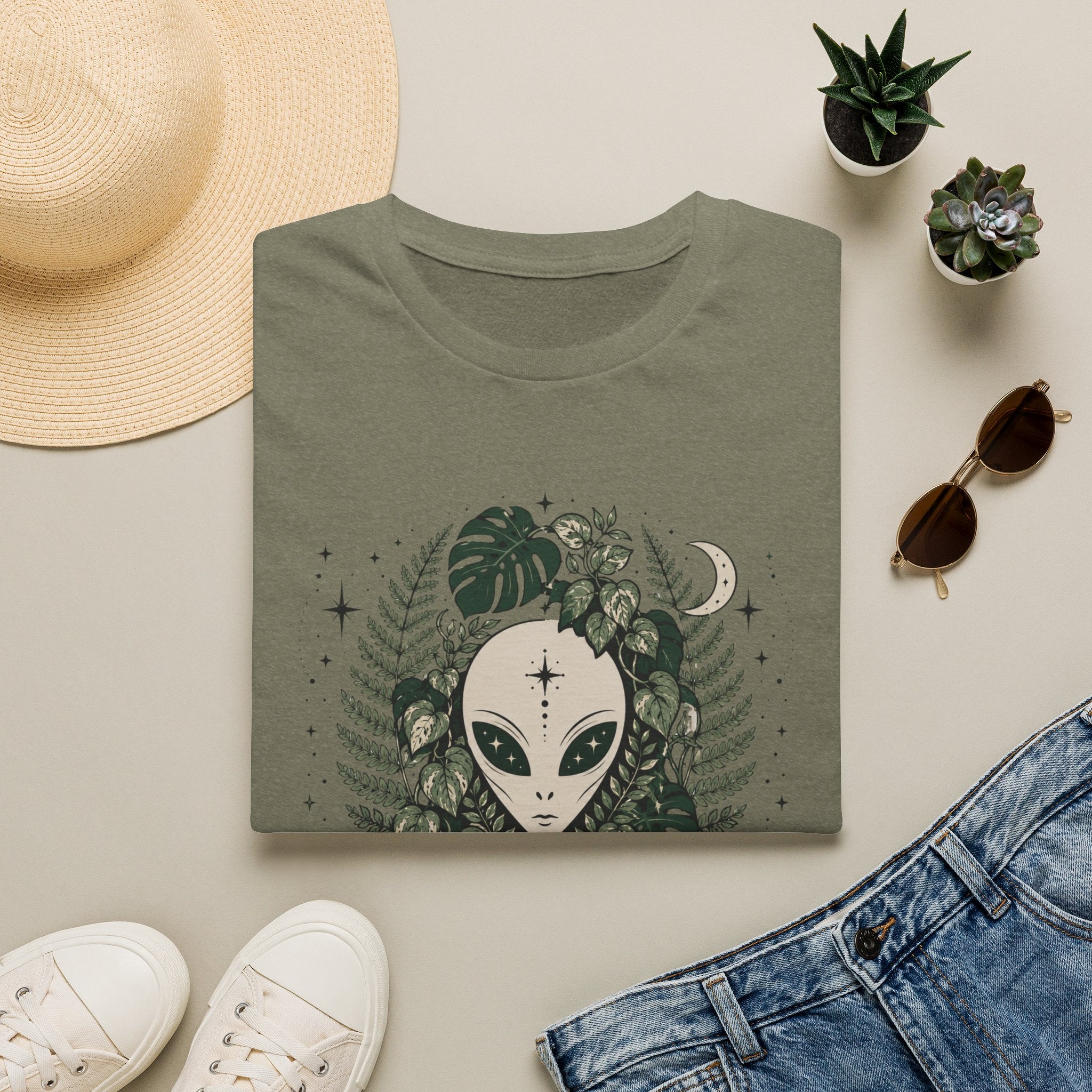 Alien Thriving in Strange Places 2 T-Shirt