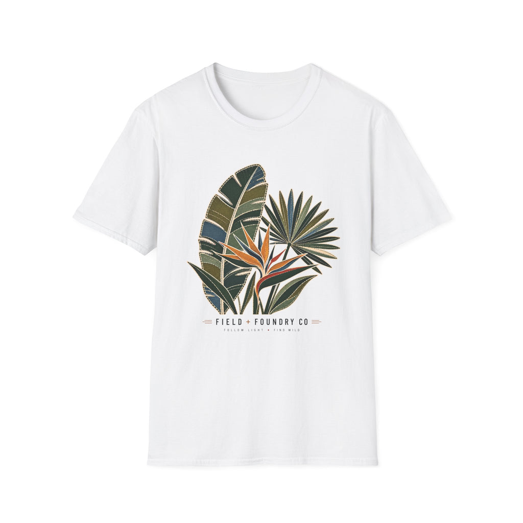 T-Shirt Tropical Palm Leaf Botanical Graphic Tee