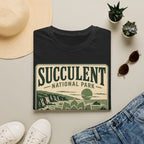 Succulent National Park T-Shirt — Vintage Botanical Plant Tee