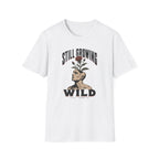 Still Growing Wild T-Shirt — Botanical Head Illustration Motivational Tee