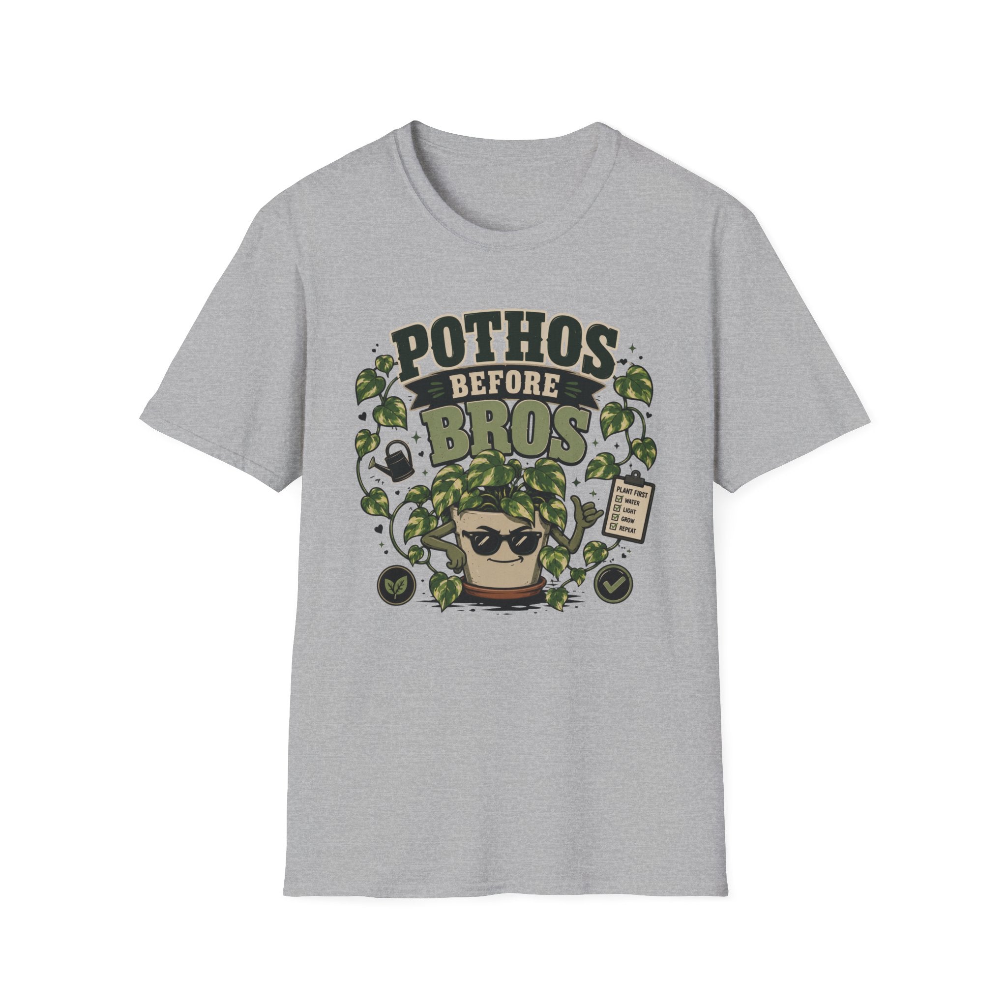 Tough Pothos Before Bros T-Shirt