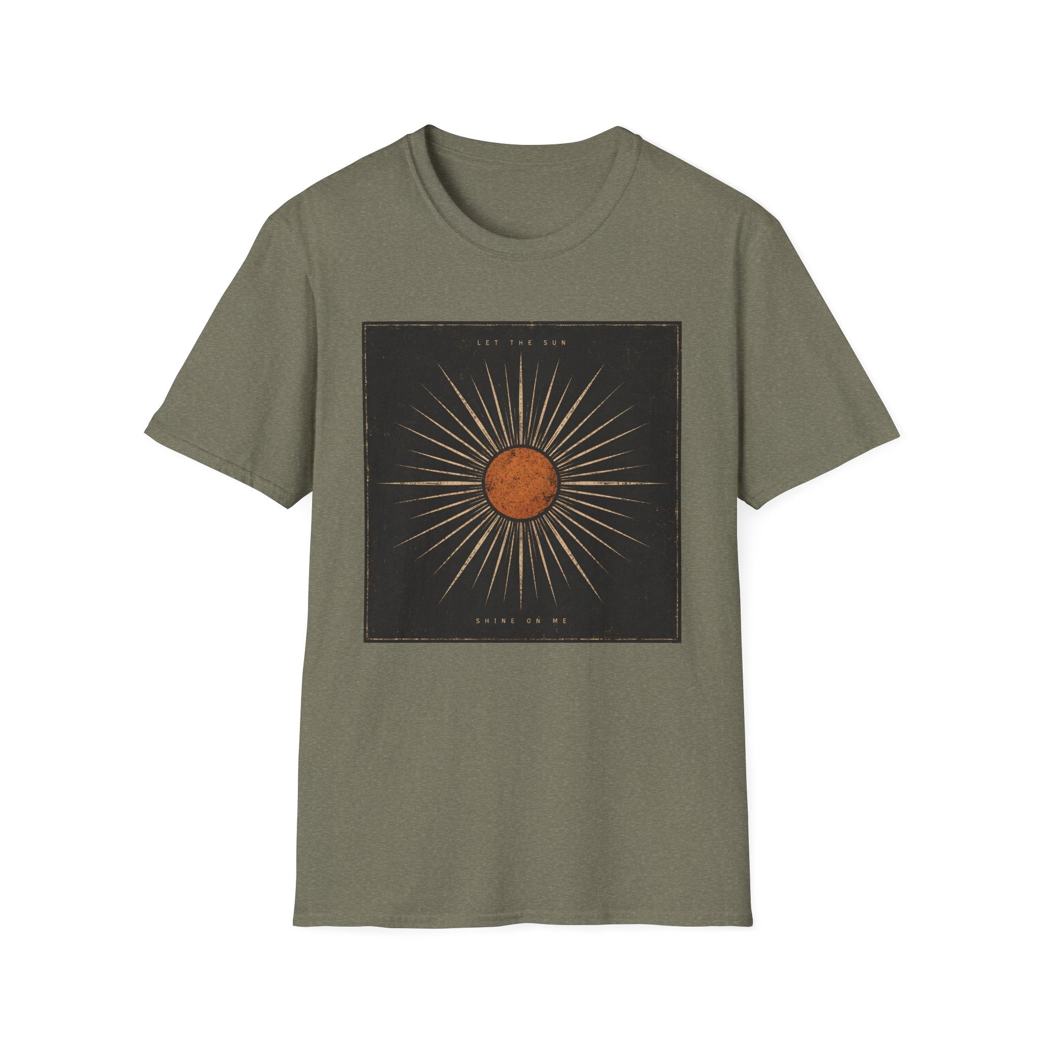 Solar Eclipse Graphic T‑Shirt Vintage Sunburst 'Love Your Wild' Tee