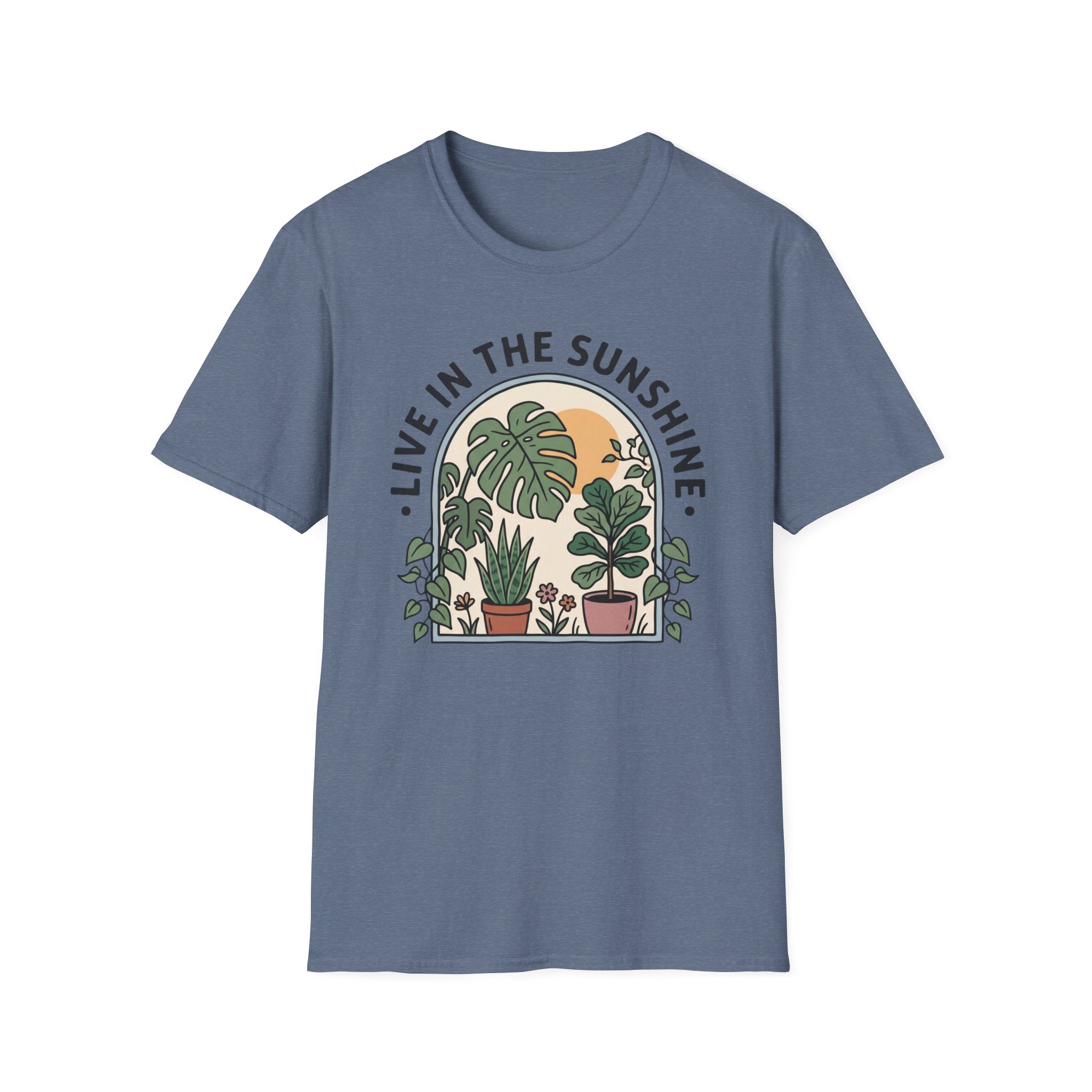 Live in the Sunshine Plant Lover T-Shirt