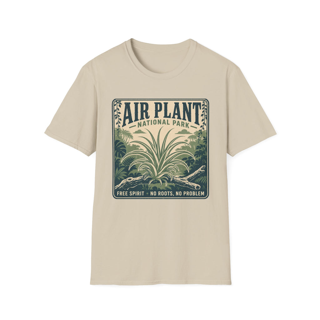 Air Plant T‑Shirt 'Air Plant National Park' Vintage Botanical Tee