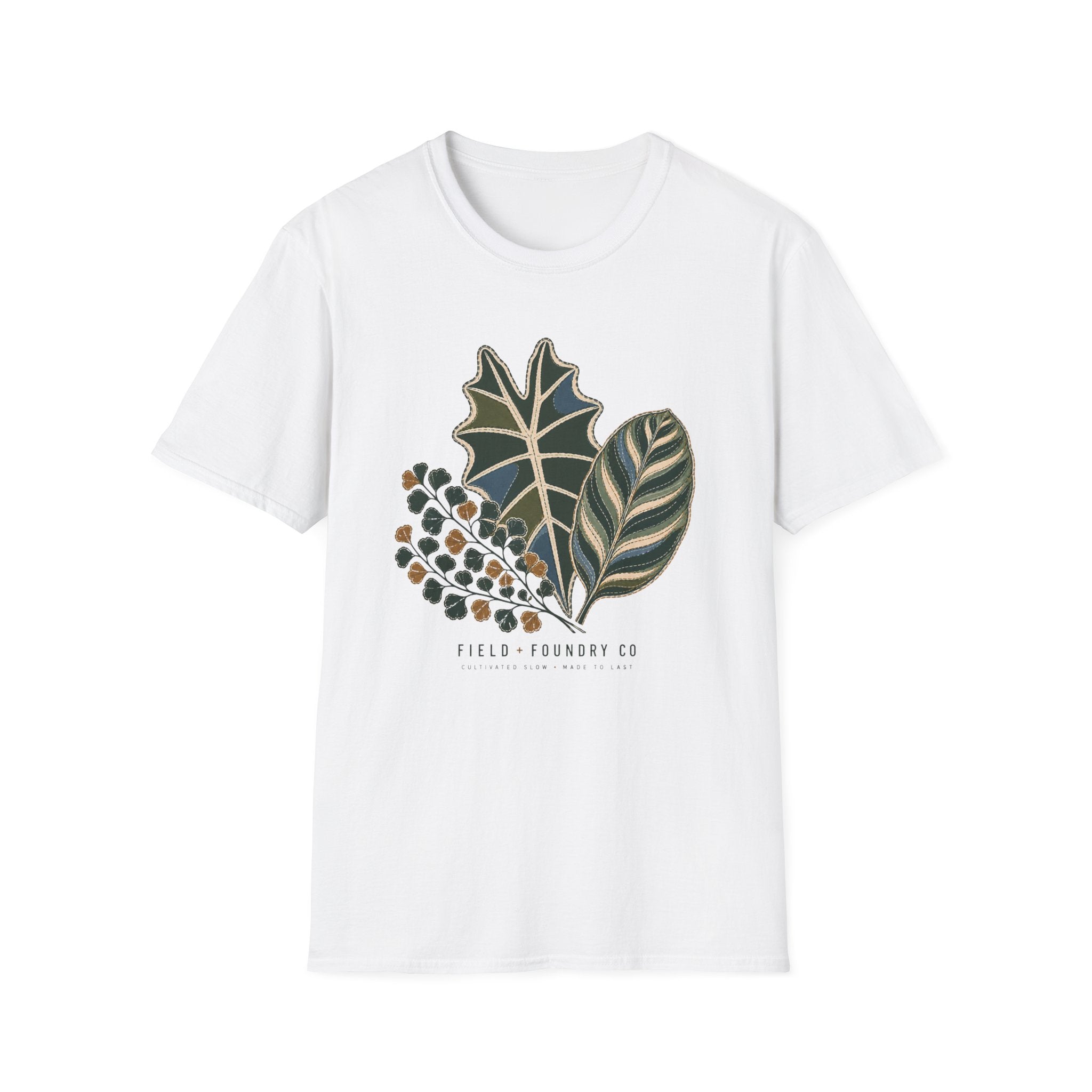 Green Foliage Graphic Tee