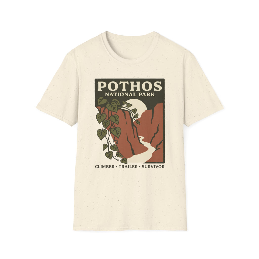 Pothos National Park T-Shirt 2 — Vintage Plant Lover Tee