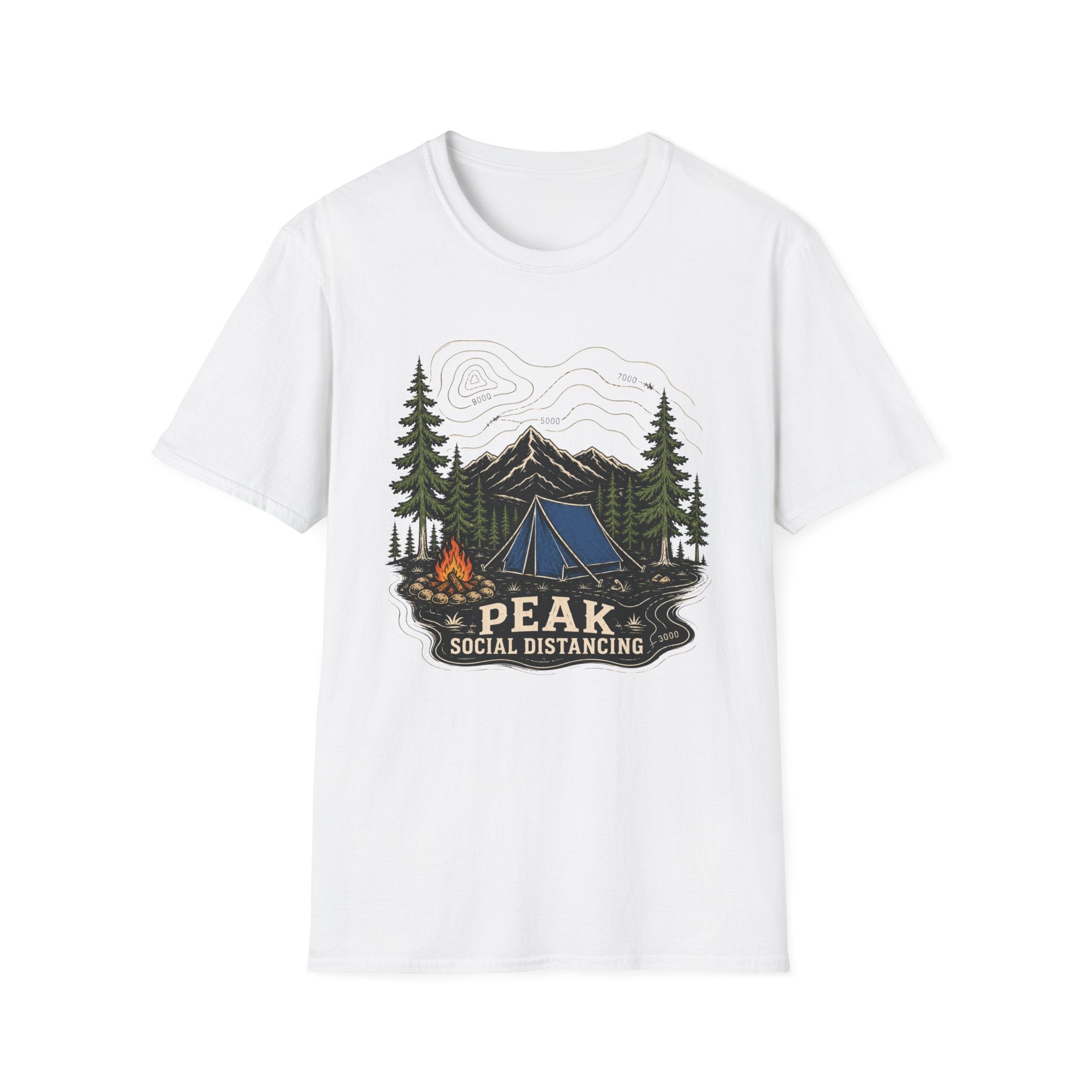 Peak Social Distancing T-Shirt