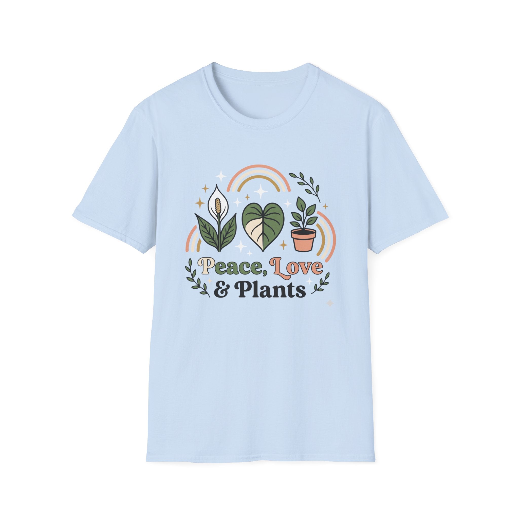 Peace, Love & Plants Graphic Tee