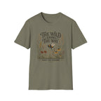 The Wild Knows The Way T-Shirt — Nature Bee Floral Adventure Tee