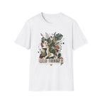 Botanical Femme T-Shirt — 'Field + Foundary Co.' Floral Portrait Tee