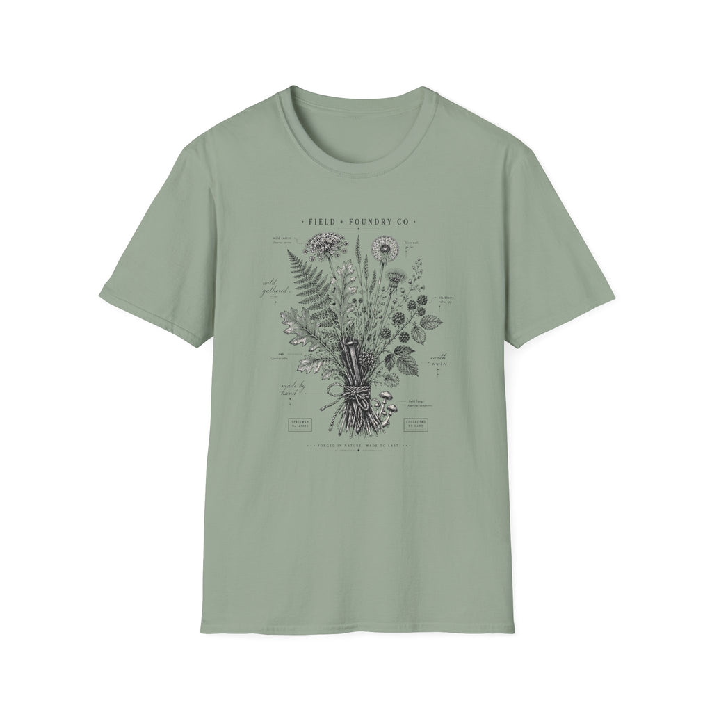 Field + Foundry Co. Vintage Plant Illustration T-Shirt