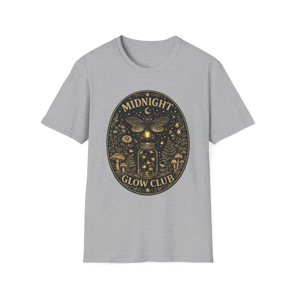 Midnight Glow Club T-Shirt — Moth & Moon Vintage Graphic Tee