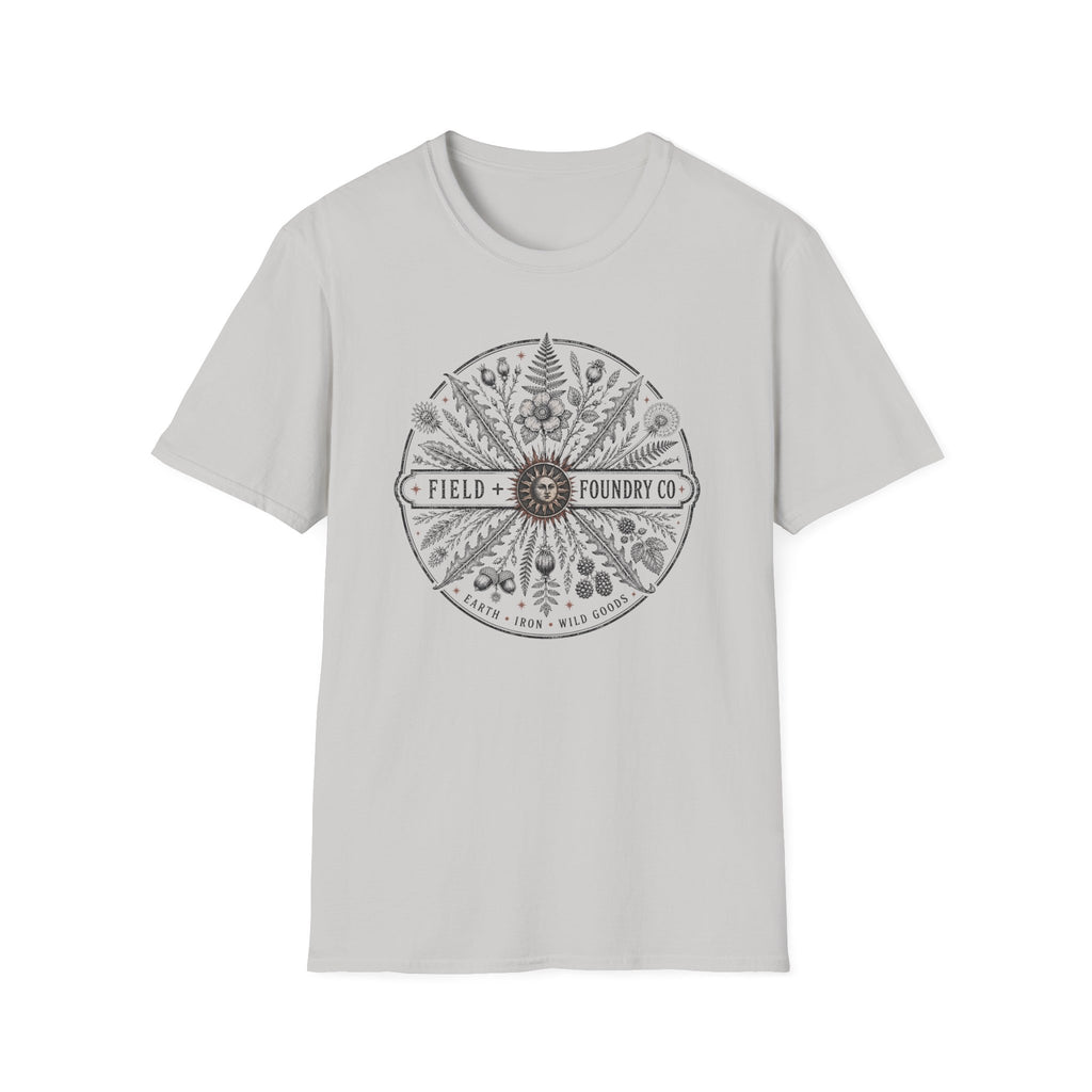 Field + Foundry Co. Botanical Compass T-Shirt  Vintage Floral