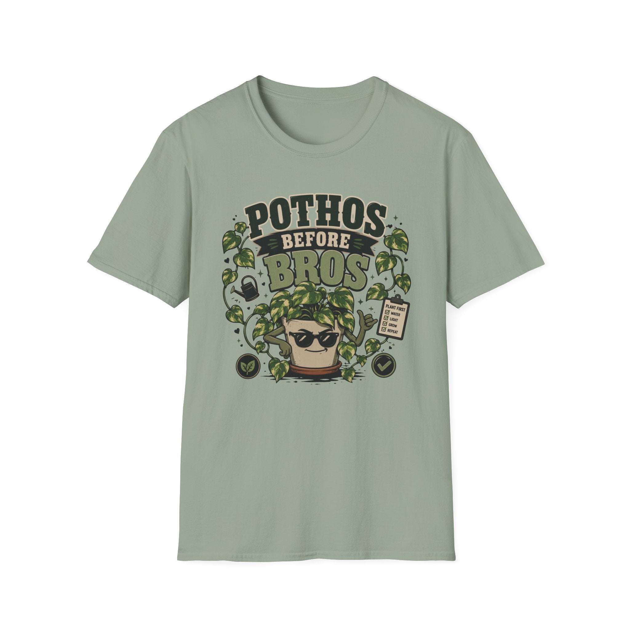 Tough Pothos Before Bros T-Shirt