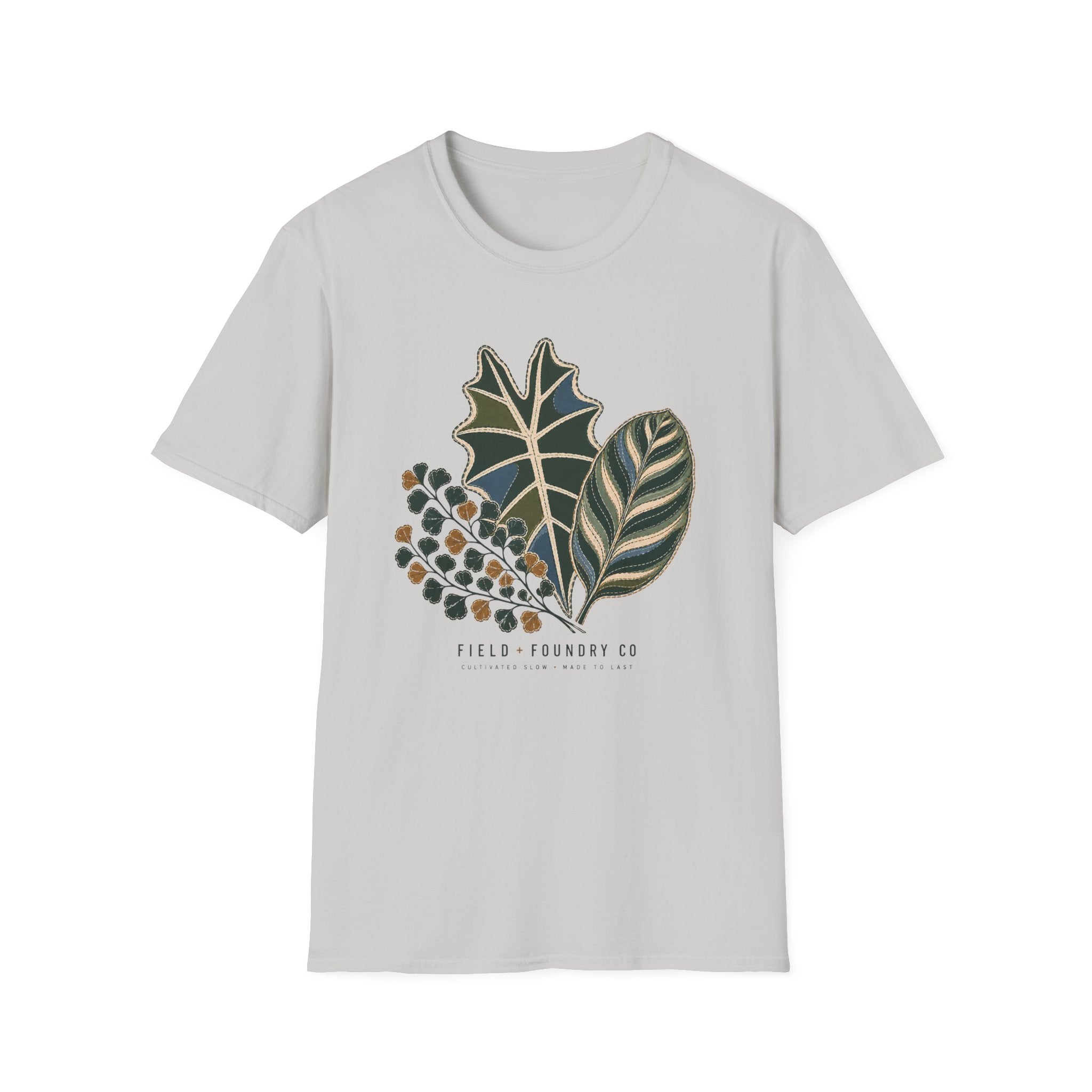 Green Foliage Graphic Tee