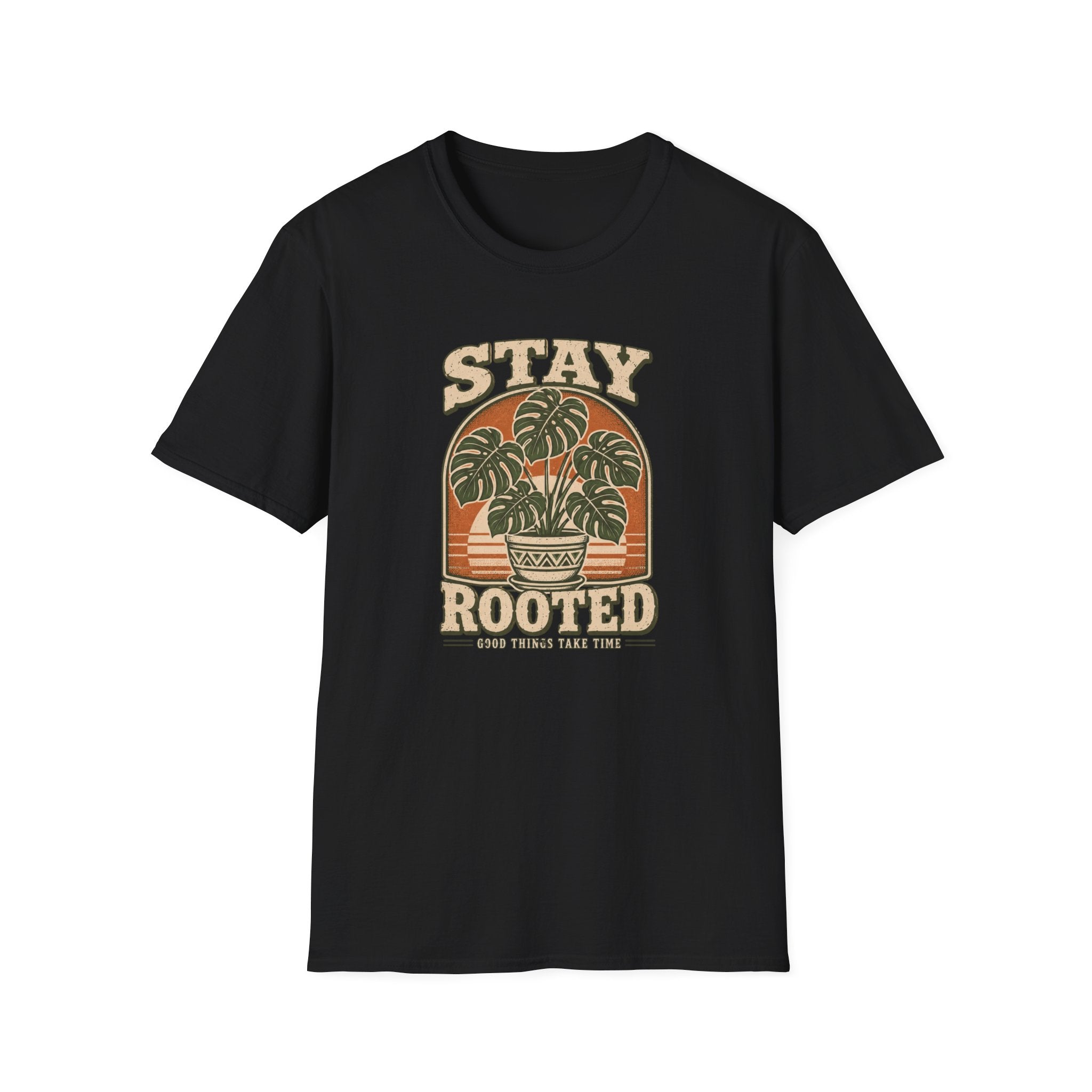 Stay Rooted Vintage Monstera T-Shirt