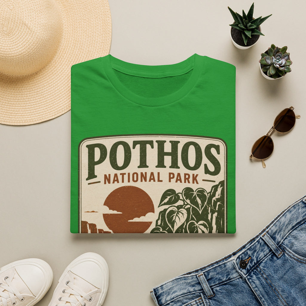 Pothos National Park T-Shirt — Vintage Plant Lover Tee