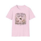The Wild Knows The Way T-Shirt — Nature Bee Floral Adventure Tee