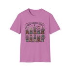 Grow Somewhere Strange Whimsical Potted Plant Graphic T-Shirt