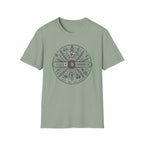 Field + Foundry Co. Botanical Compass T-Shirt  Vintage Floral