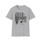 Field + Foundry Co. Graphic T-Shirt Vintage Botanical Logo Tee