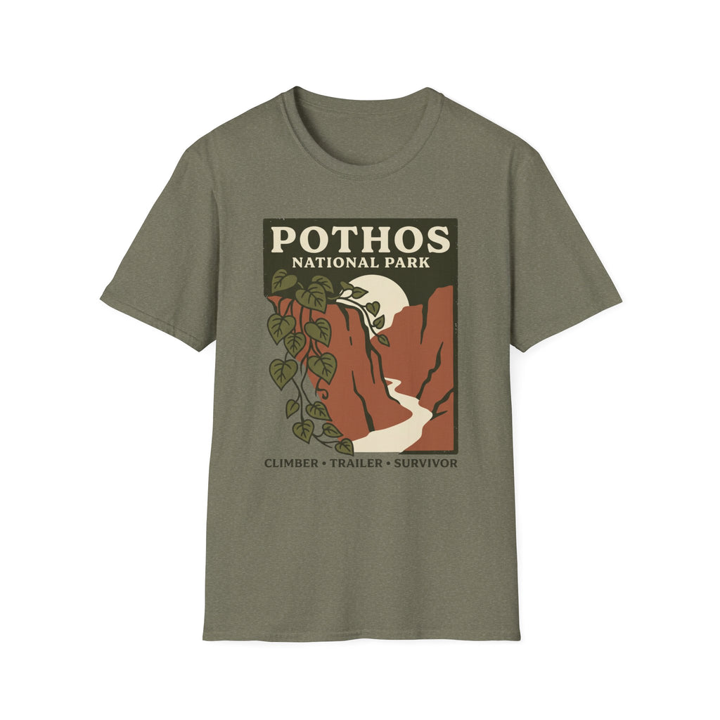 Pothos National Park T-Shirt 2 — Vintage Plant Lover Tee