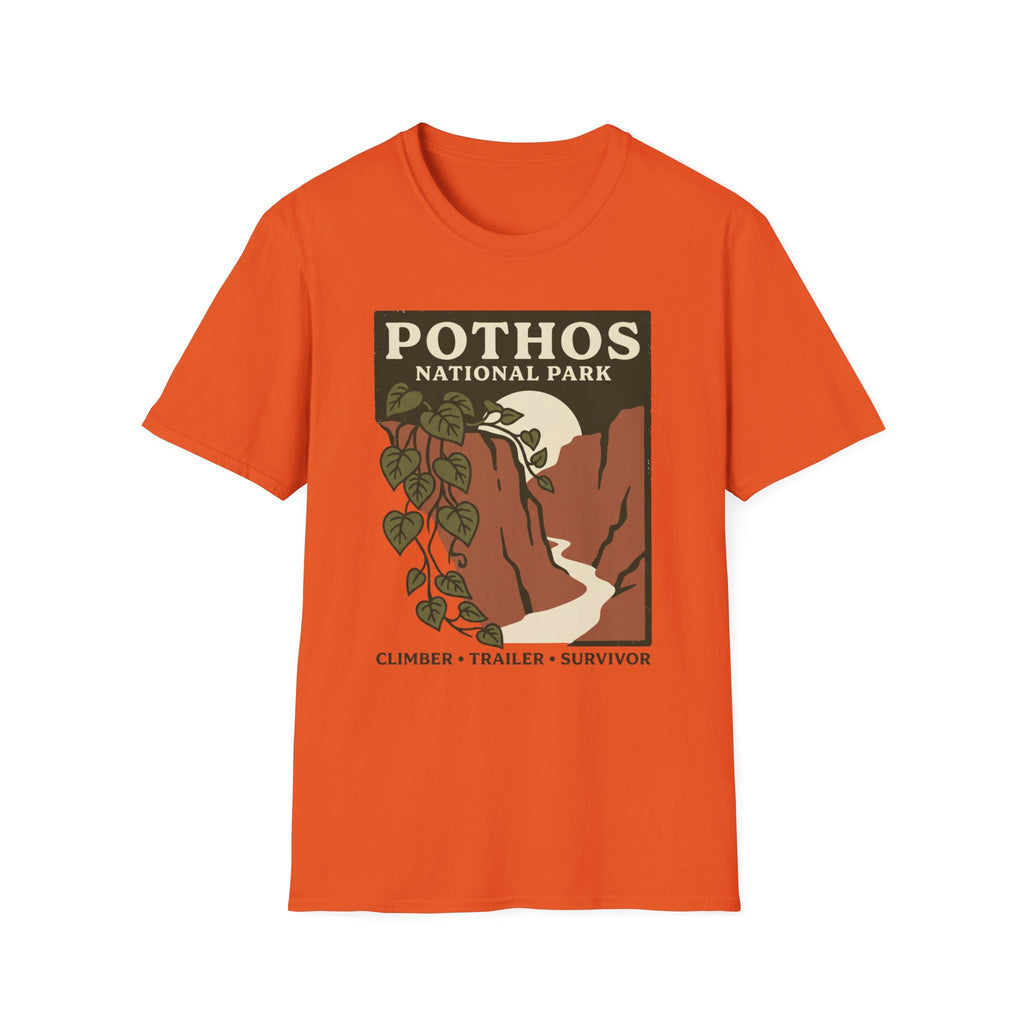 Pothos National Park T-Shirt 2 — Vintage Plant Lover Tee
