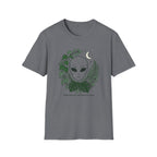 Alien Plant Lover T-Shirt  “Visiting Strange Places” Botanical UFO Tee