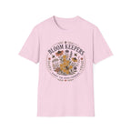 Bloom Keepers T-Shirt Floral Bee & Honeycomb Garden Tee