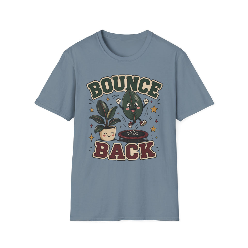 Bounce Back Rubber Plant Graphic T-Shirt