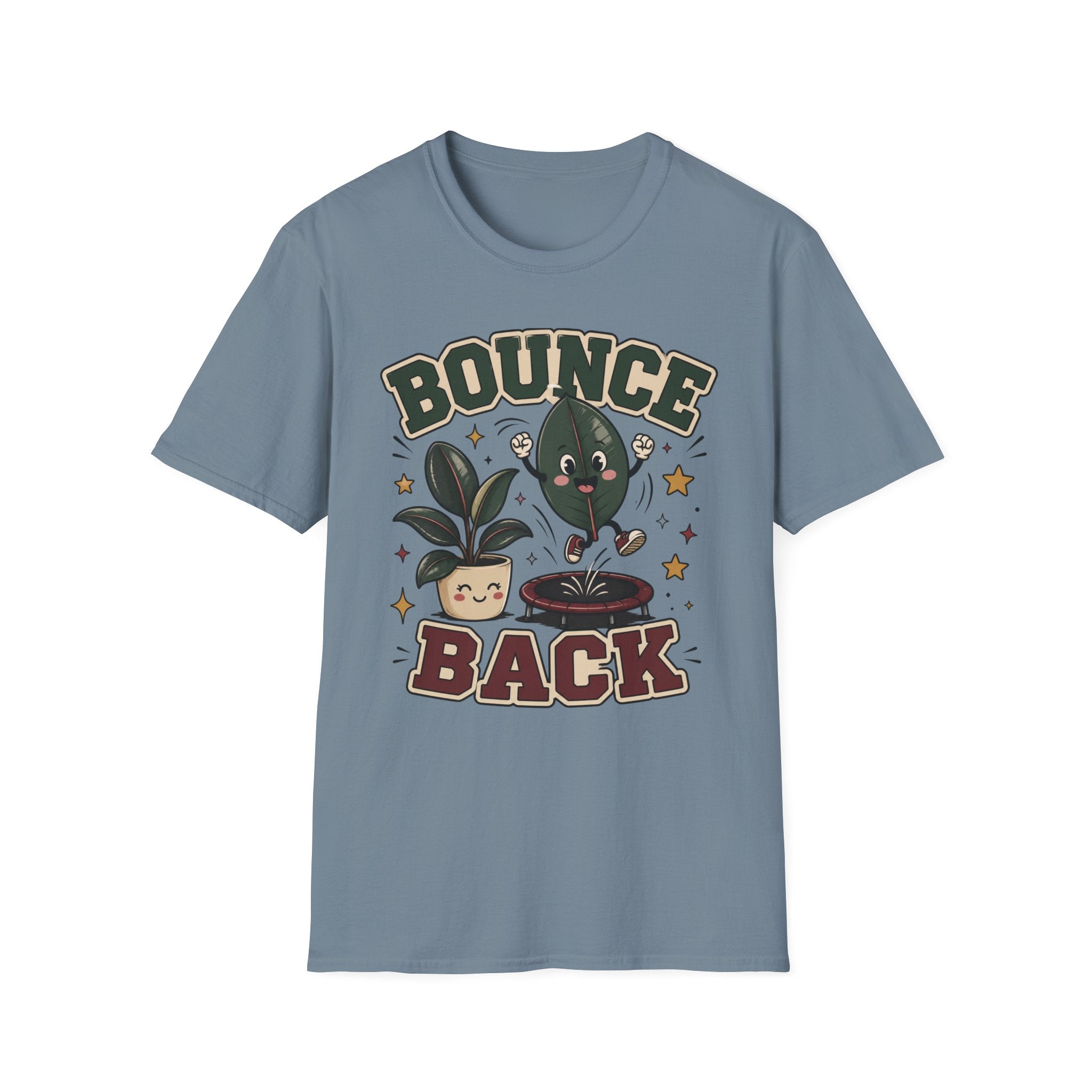 Bounce Back Rubber Plant Graphic T-Shirt