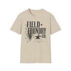 Field + Foundry Co. Vintage Logo T-Shirt Rustic Botanical Graphic Tee