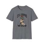 Still Growing Wild T-Shirt — Botanical Head Illustration Motivational Tee