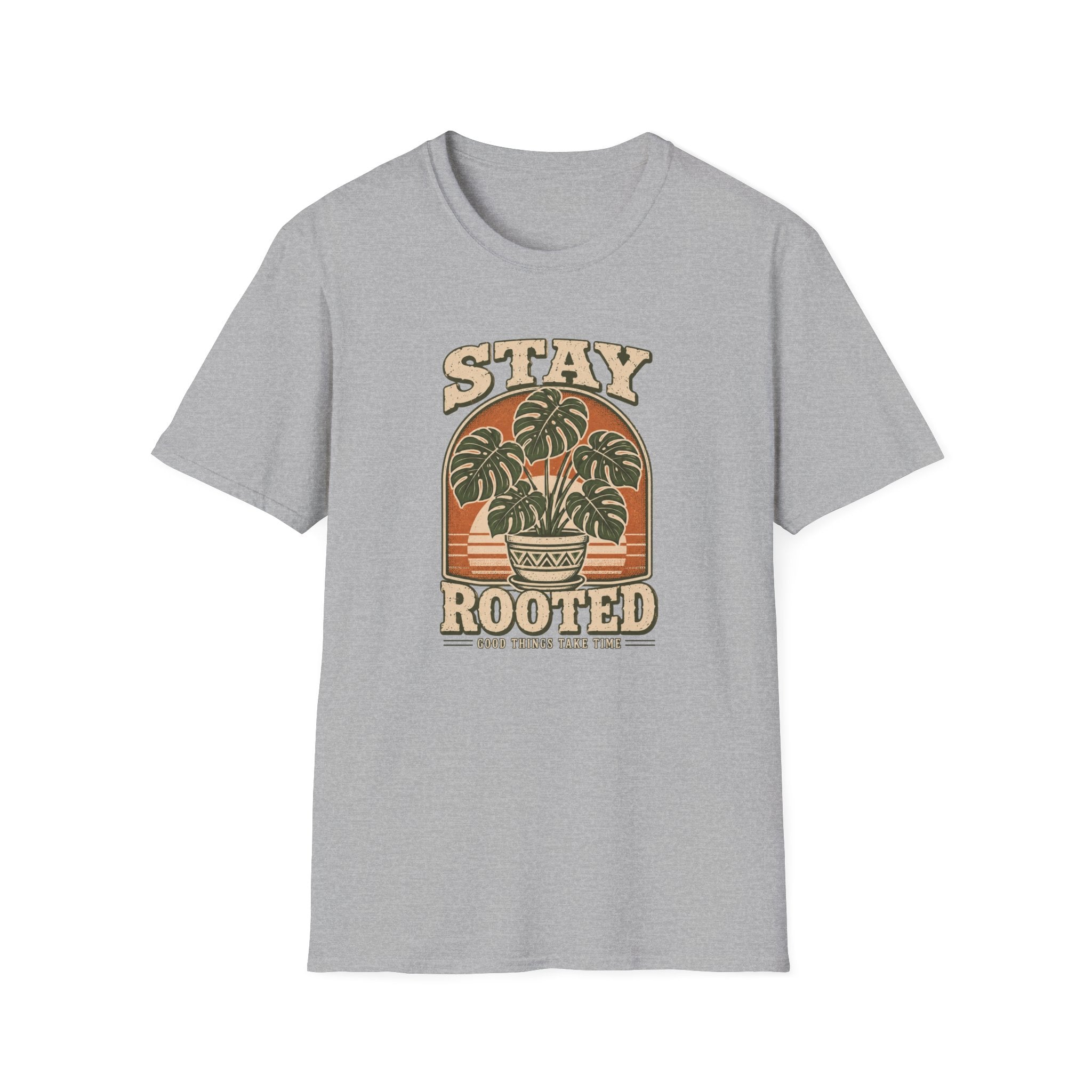 Stay Rooted Vintage Monstera T-Shirt