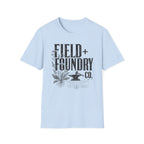 Field + Foundry T-Shirt — Vintage Botanical Logo Tee
