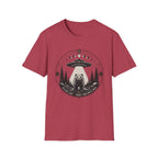 Bear & UFO T‑Shirt Celestial Forest Abduction Graphic Tee
