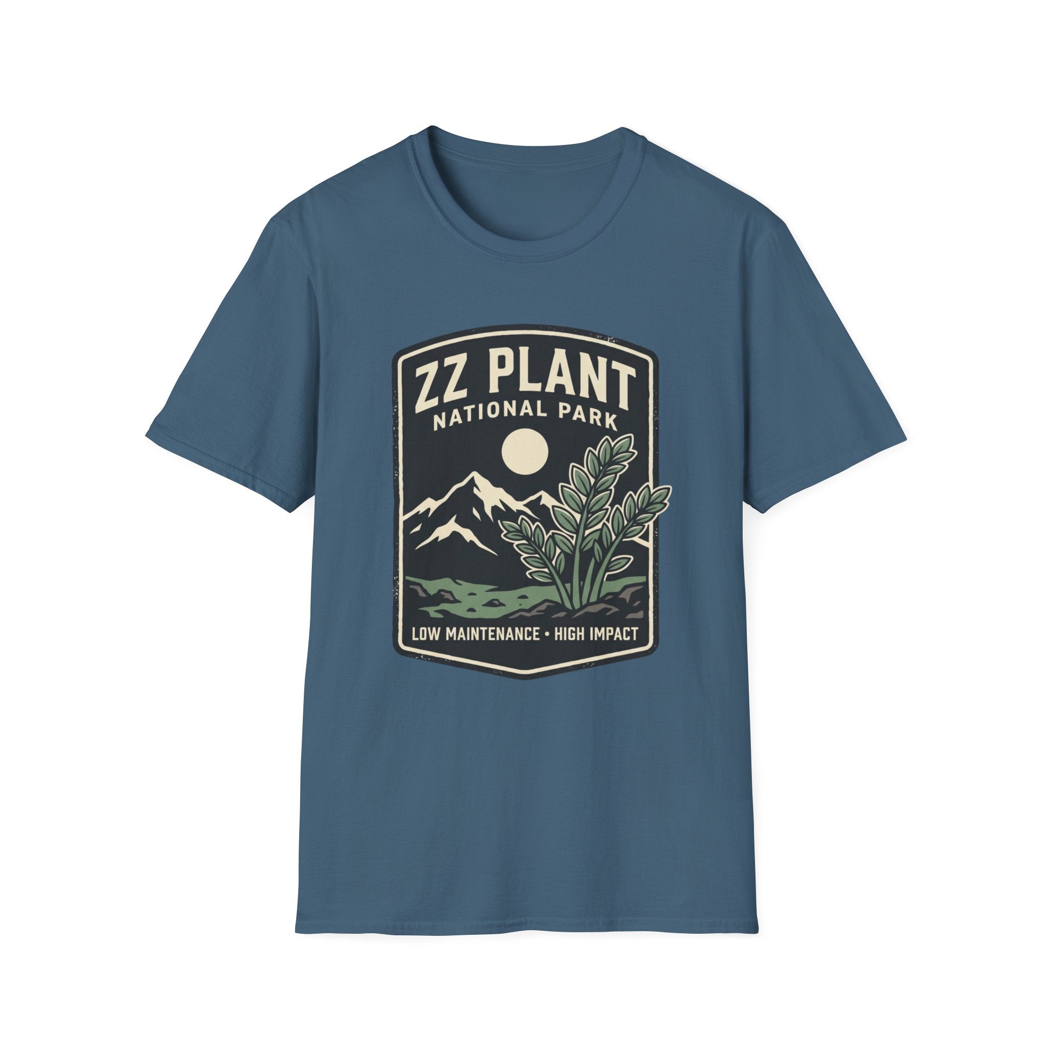 ZZ Plant T-Shirt 'ZZ Plant National Park' Botanical Graphic Tee