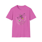 Bee Sketch Floral Honeybee T-Shirt