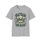 Give Peace a Plant Graphic T-Shirt