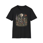 Alien Garden Moon Tee — Floral Extraterrestrial Graphic T-Shirt