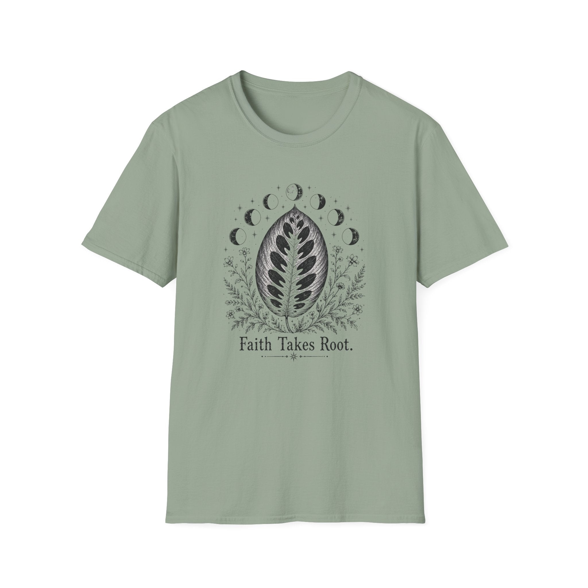 Moon Phase 'Faith Takes Root' T-Shirt
