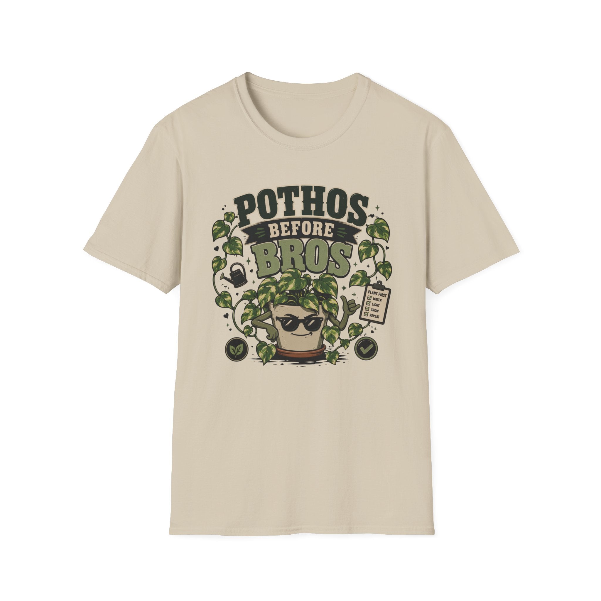 Tough Pothos Before Bros T-Shirt