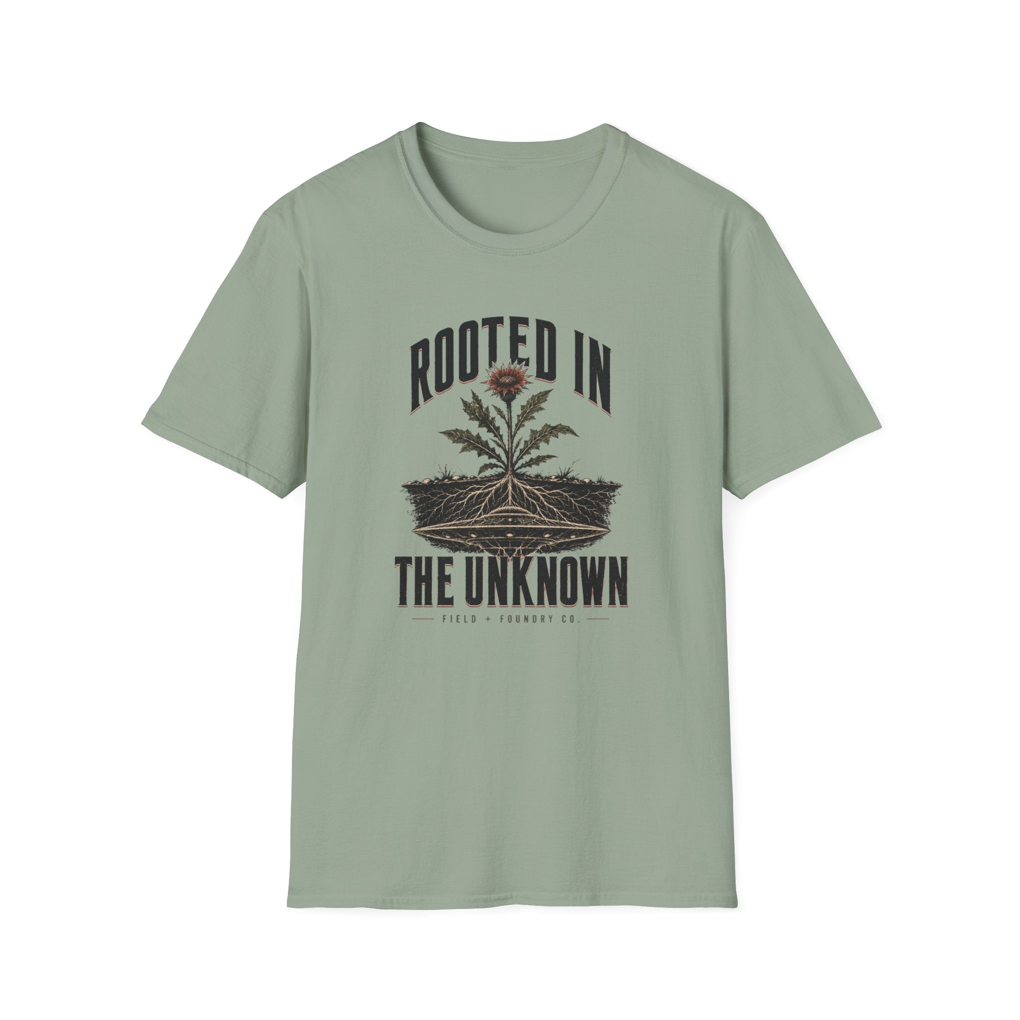 Rooted In The Unknown T-Shirt — Thistle Plant Graphic Tee