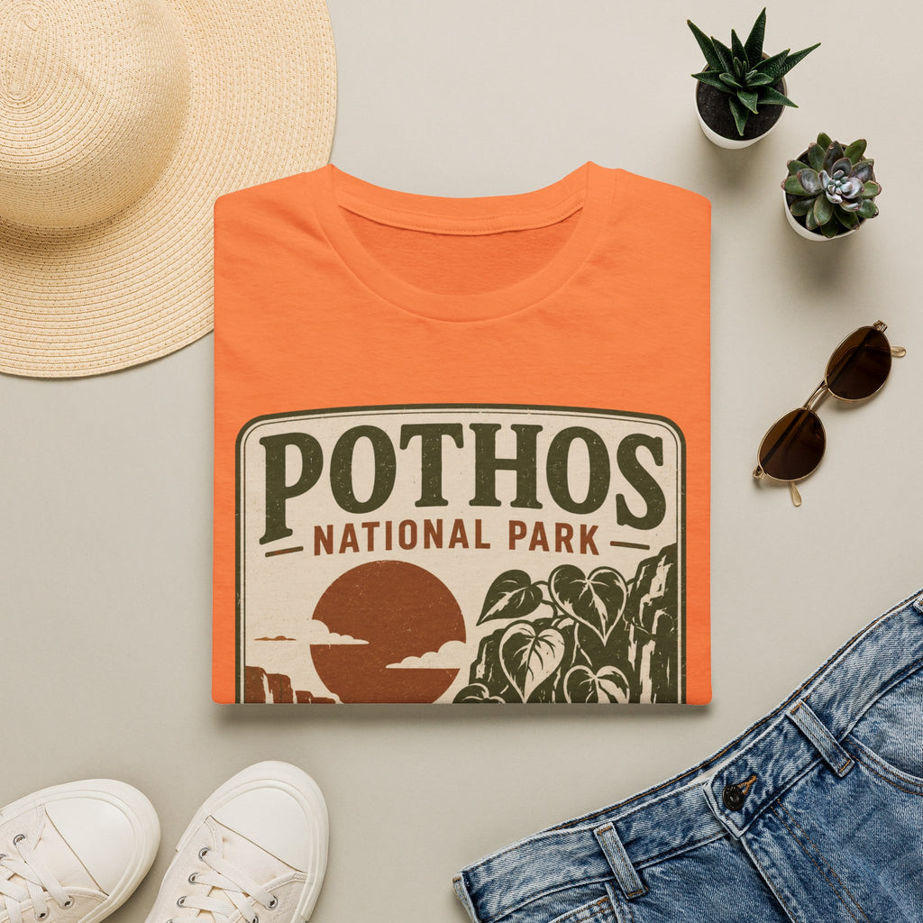 Pothos National Park T-Shirt — Vintage Plant Lover Tee