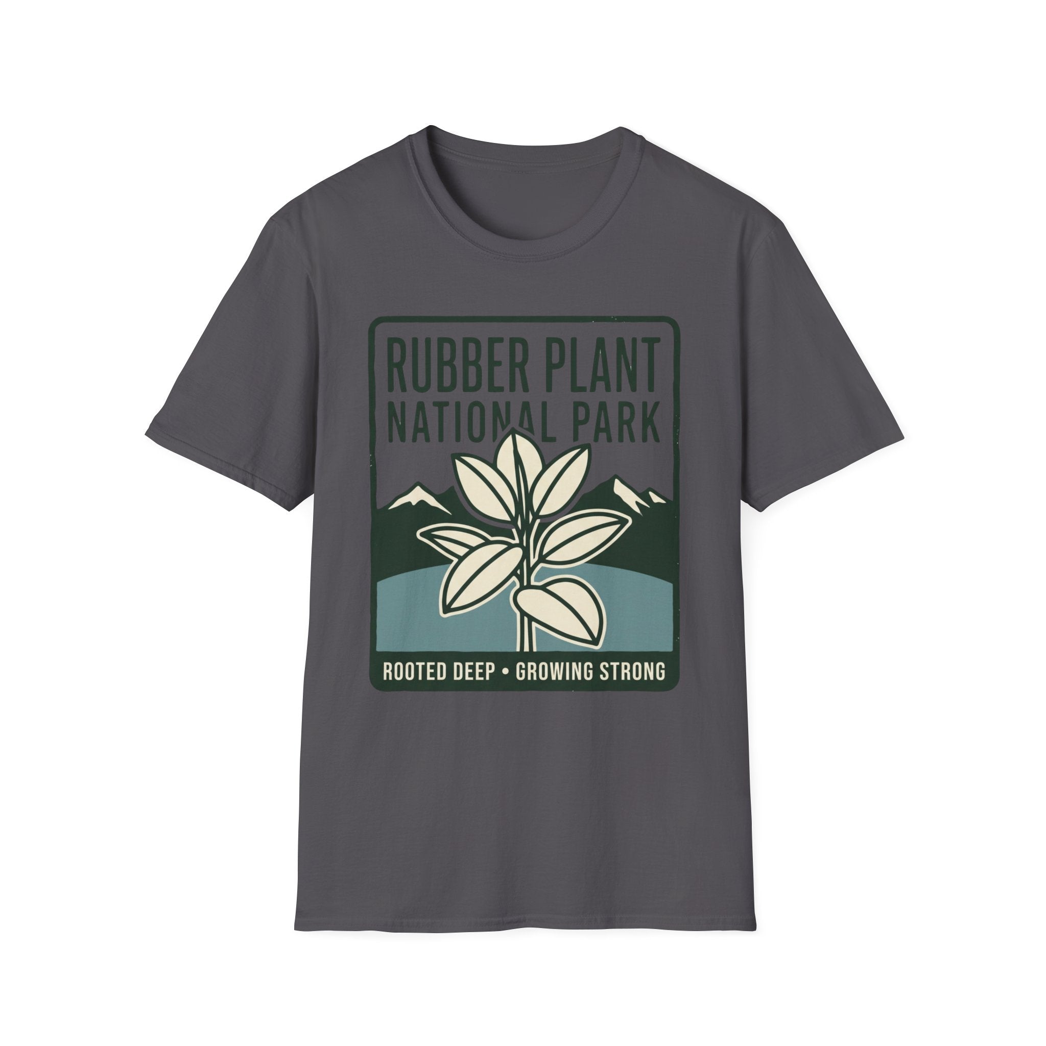 Rubber Plant National Park T-Shirt — Botanical Plant Lover Graphic Tee