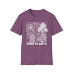 Plant Lover T-Shirt 'Send Plants' Botanical Graphic
