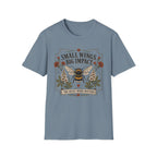 T-Shirt — Small Wings Big Impact Bee Graphic Tee
