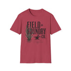 Field + Foundry Co. Graphic T-Shirt Vintage Botanical Logo Tee