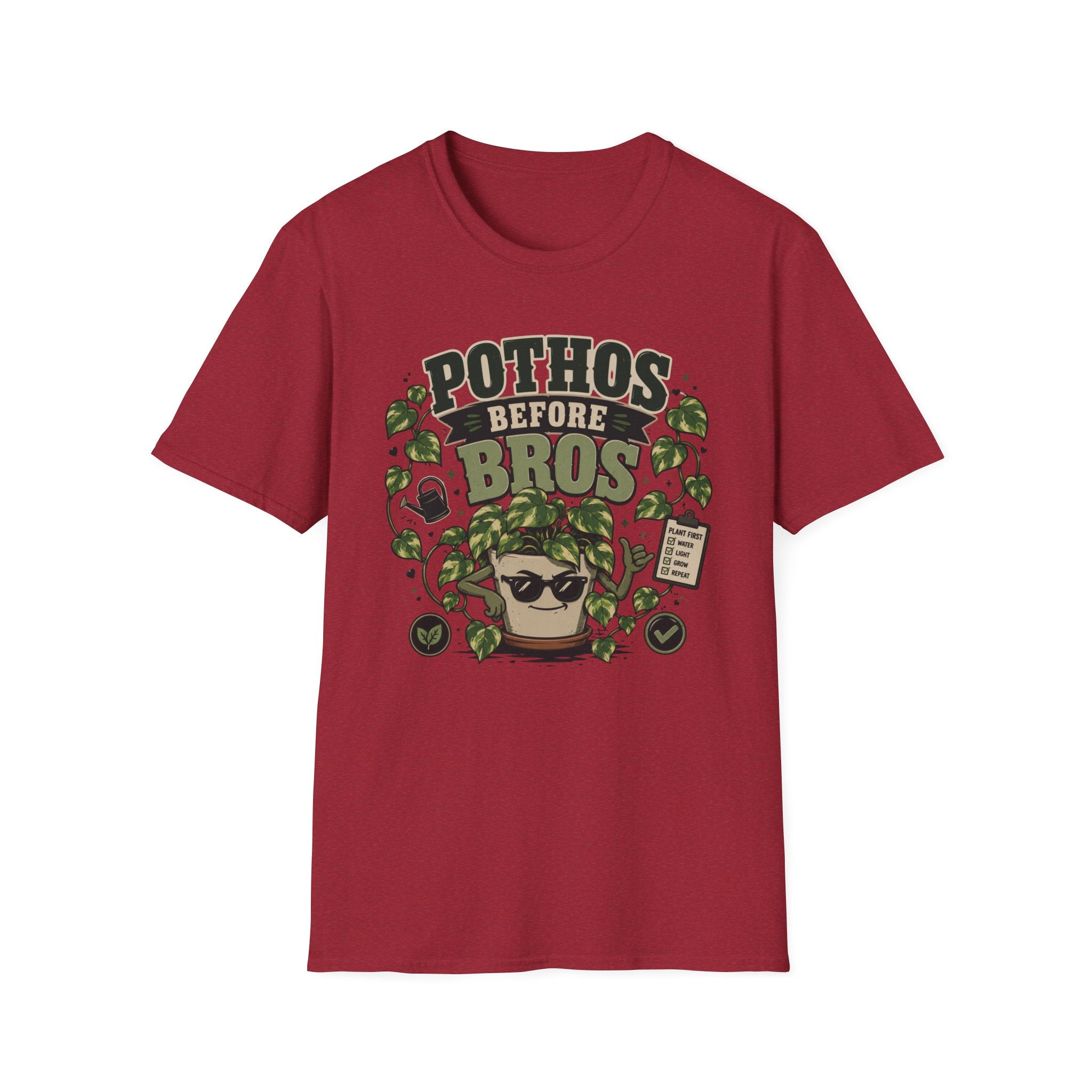 Tough Pothos Before Bros T-Shirt