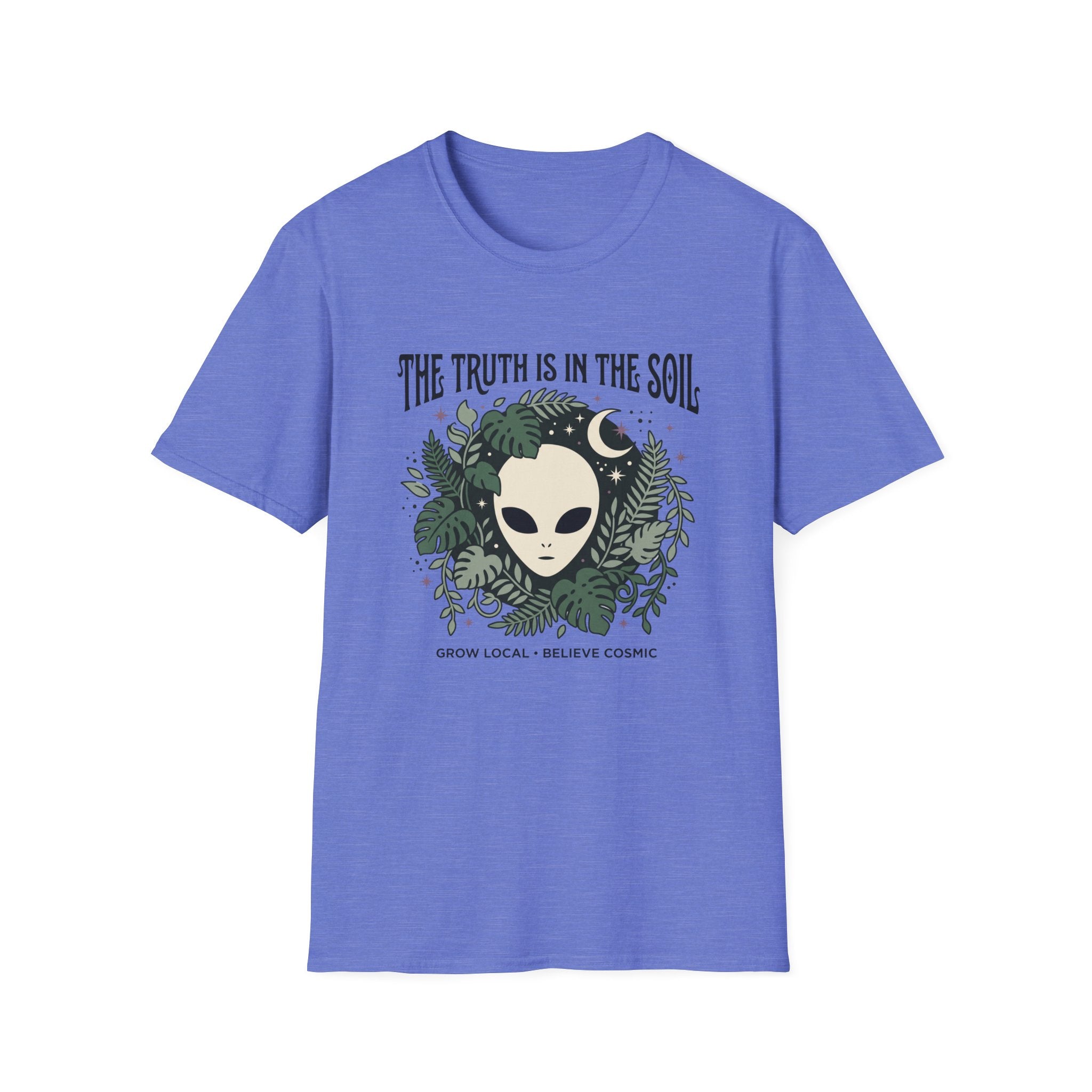 Alien Plant Lover T‑Shirt — "The Truth Is In The Soil" Graphic Tee